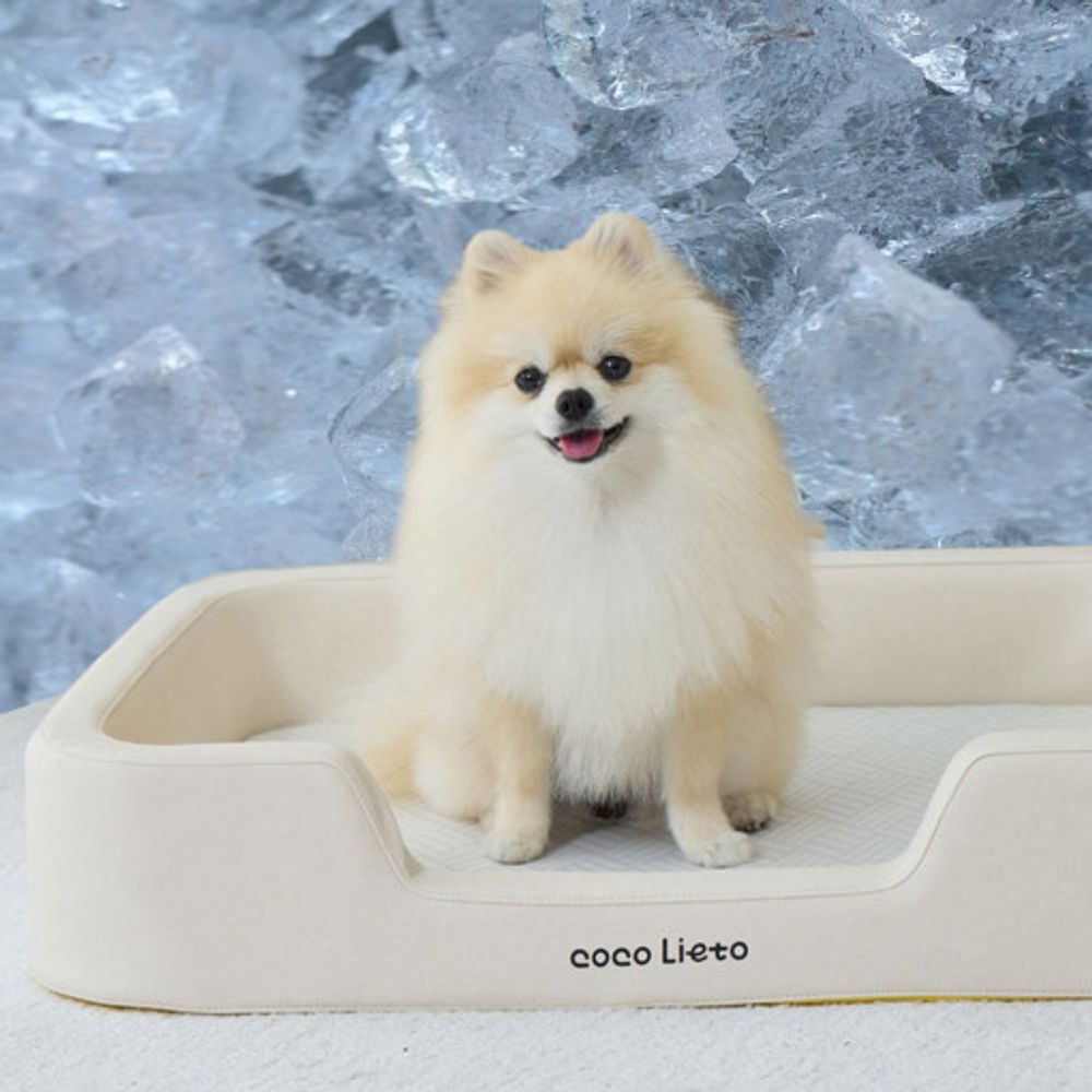 [Lieto Baby] Pet Cooling bed-Washable Cooling Mat for Dogs Pet Self Cooling Pad Blanket-Made in Korea